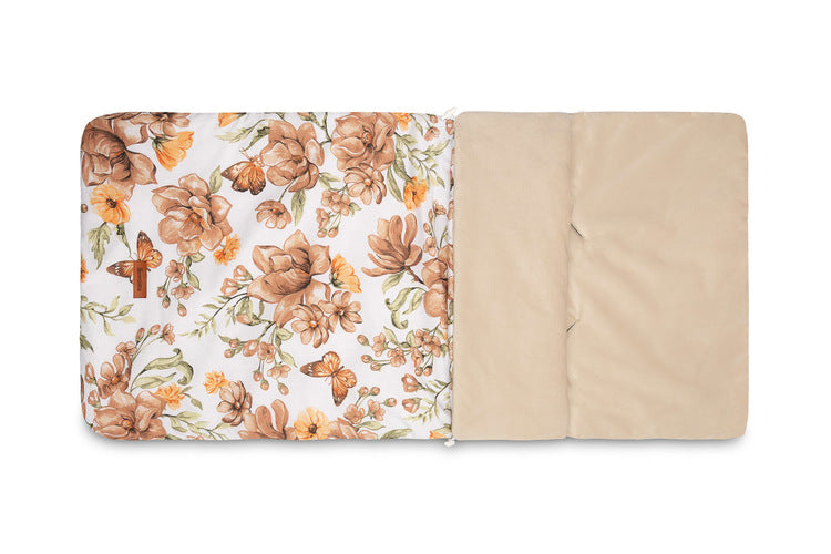 Sensillo Bársony Romper Táska - Bézs Négyzet