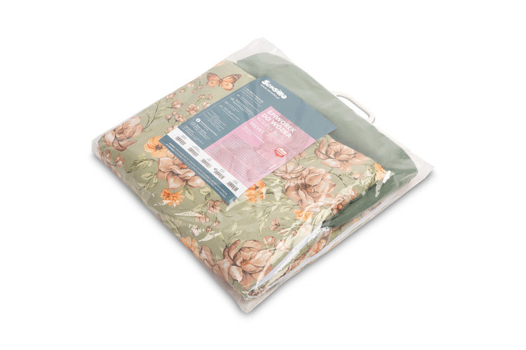 Sensillo Bársony Romper Táska - Zöld Négyzet