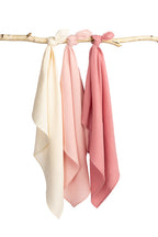 Sensillo Muszlin pelenkaegyenruha rózsaszín (3 db-os csomag)