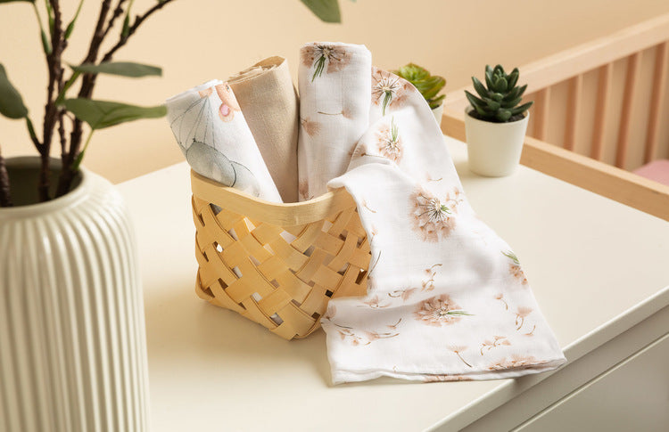 Sensillo 3 db-os muszlin pelenkacsomag – szürke/bézs maci