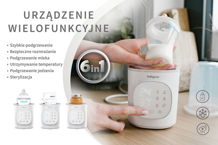 Babyono 1599 Elektronikus melegítő és sterilizáló