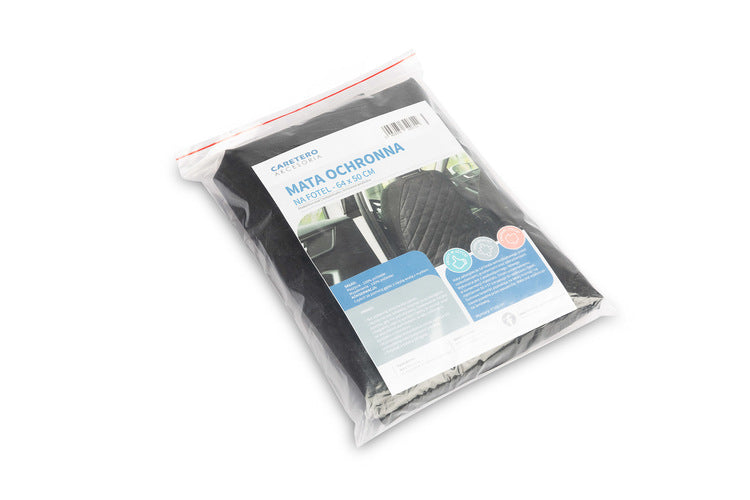 Caretero Accessories Autósülés háttámla védőszőnyeg 64x50