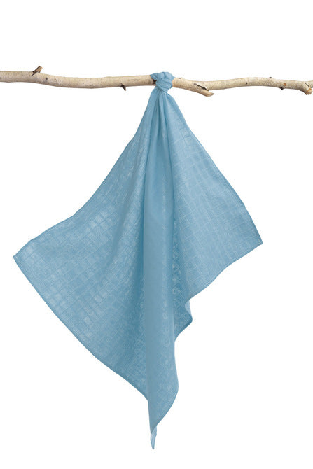 Sensillo Muszlin pelenka farmerben, sima, 70 x 80 cm