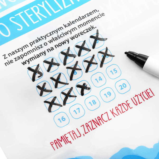 1622 Sterilizáló tasakok 5 db Bl162