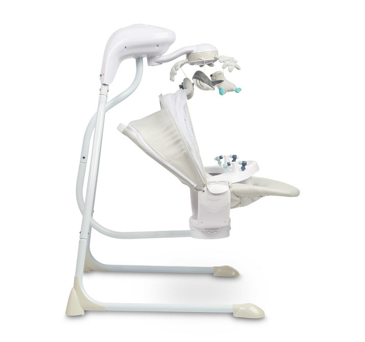 Caretero Elektromos hinta Raffi világosszürke