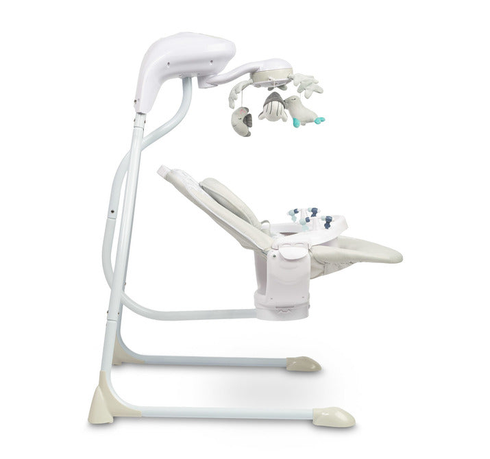 Caretero Elektromos hinta Raffi világosszürke