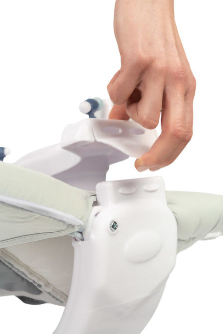 Caretero Elektromos hinta Raffi világosszürke