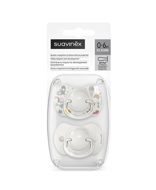 Suavinex 083195 Sx Pro cumi 0-6 2 db szürke 308268