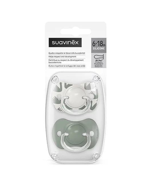 Suavinex 083140 Sx Pro cumi 6-18 2 db Olivazöld 308273