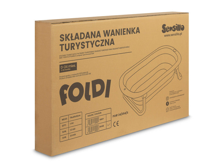 Sensillo Összecsukható kád Foldi bézs