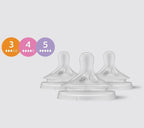 Philips Avent Scy960/03 3 db-os cumisüveg cumi készlet 3 különböző áramlási sebességgel