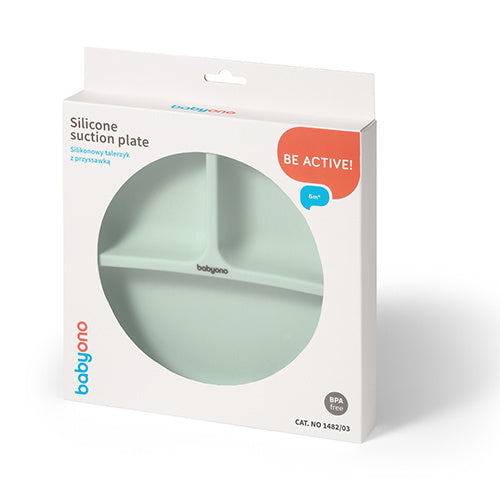 Babyono 1482/03 Szilikonlap Tapadókoronggal Menta