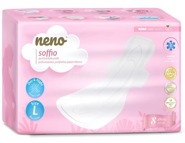 Neno 5558 Soffio eldobható szülés utáni betét L 8 db