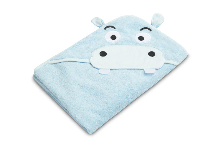 Sensillo Waterfriends fürdőtakaró 100x100 Hippo kék