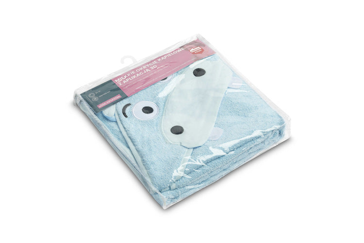 Sensillo Waterfriends fürdőtakaró 100x100 Hippo kék