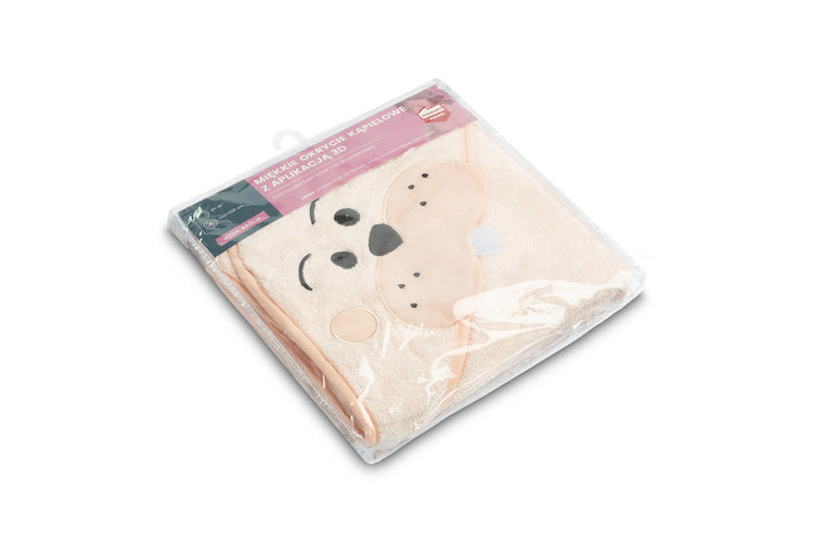 Sensillo Waterfriends fürdőtakaró 100x100, nyúlrózsaszín