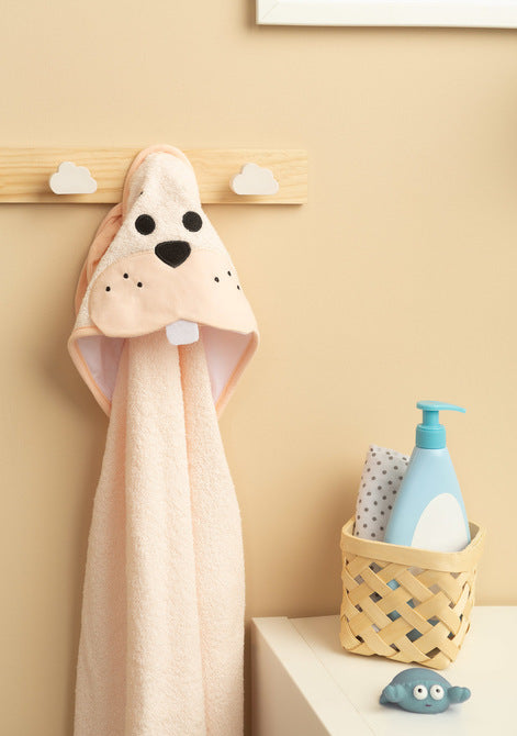 Sensillo Waterfriends fürdőtakaró 100x100, nyúlrózsaszín