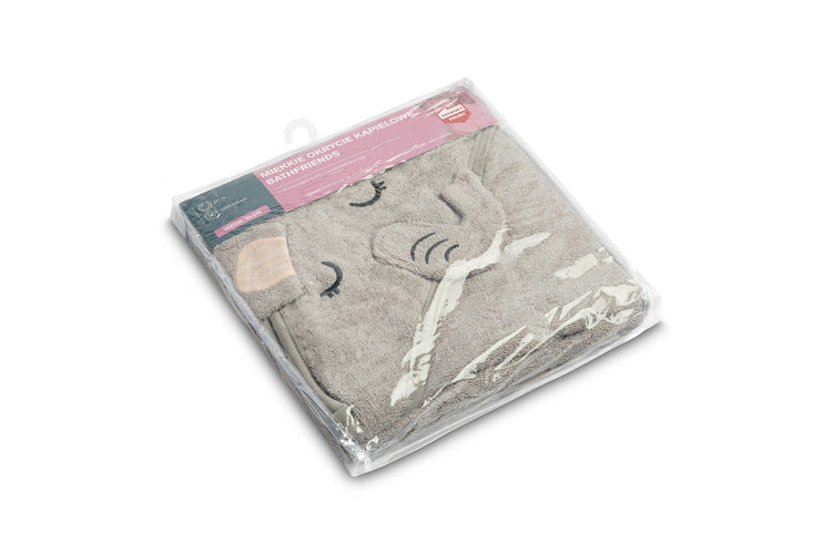 Sensillo Bathfriends kádtakaró 100x100 elefántszürke