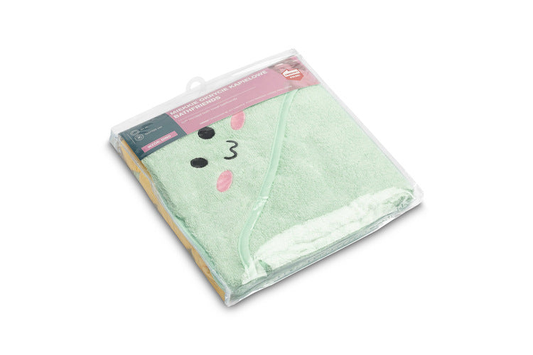 Sensillo Bathfriends kádtakaró 100x100 Dino menta