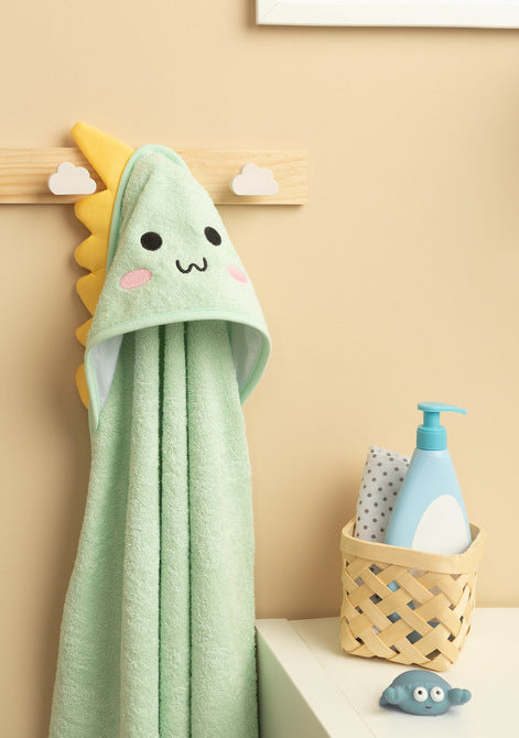 Sensillo Bathfriends kádtakaró 100x100 Dino menta