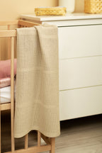 Sensillo Áttört takaró Moli bézs kávé