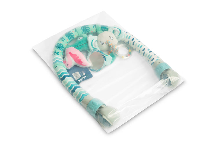 Sensillo Színes babakocsi kormányrúd dzsungel