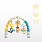 Sensillo Színes babakocsi kormányrúd dzsungel