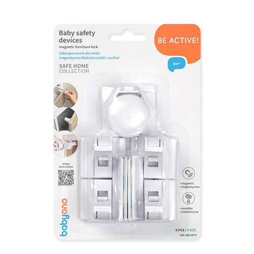 Babyono Bútorbiztonság - Mágneses zár 4 db
