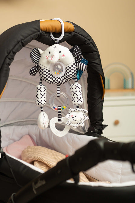 Sensillo Fekete-fehér utazójáték elefánt