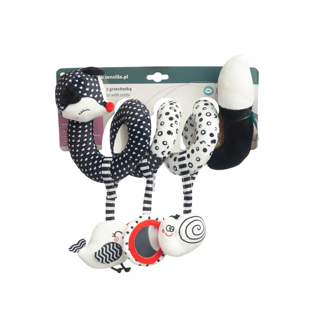 Sensillo Fekete-fehér oktató tavaszi róka