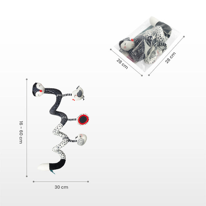 Sensillo Fekete-fehér oktató tavaszi róka