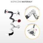 Sensillo Fekete-fehér oktató tavaszi róka