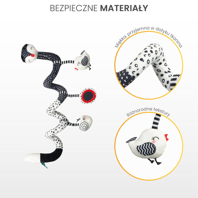 Sensillo Fekete-fehér oktató tavaszi róka