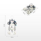 Sensillo Fekete-fehér utazójáték elefánt