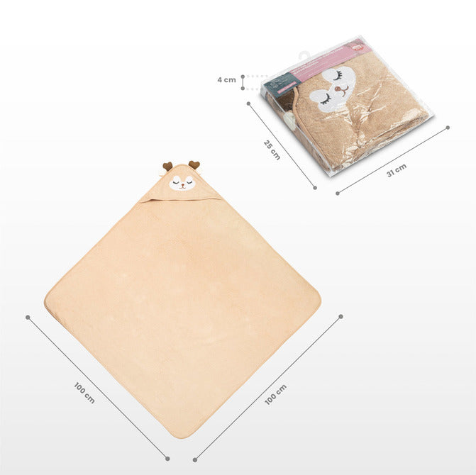 Sensillo Bathfriends kádtakaró 100x100 Roe Beige