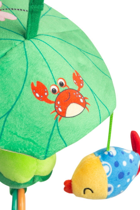 Sensillo Színes babakocsi körhinta béka