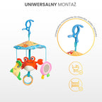 Sensillo Színes babakocsi körhinta rák