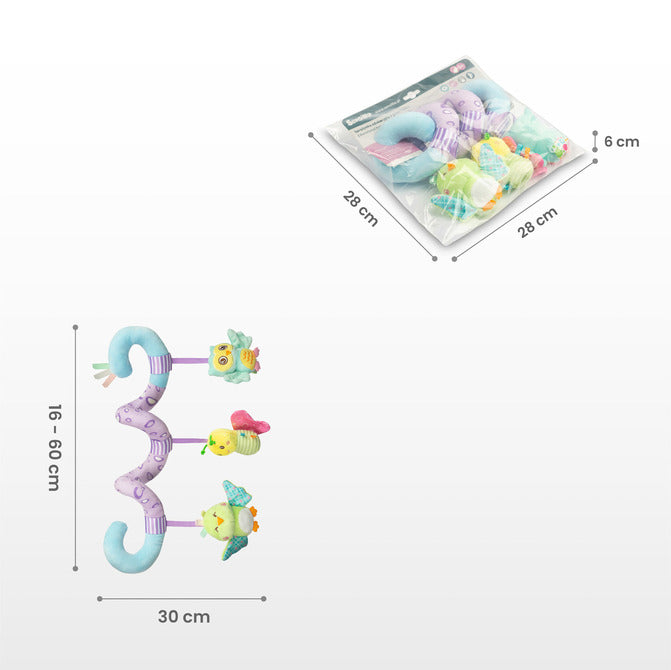 Sensillo Színes oktató tavaszi dino