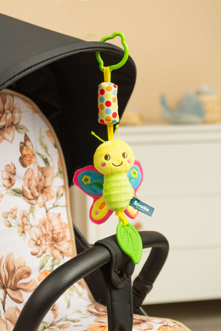 Sensillo Színes babakocsi medál pillangó