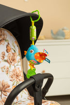 Sensillo Színes babakocsi medál Birdie