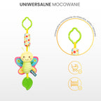 Sensillo Színes babakocsi medál Birdie