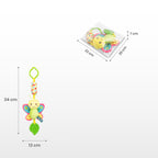 Sensillo Színes babakocsi medál Birdie