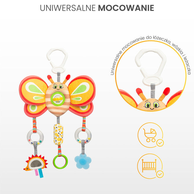 Sensillo Színes utazójáték madár