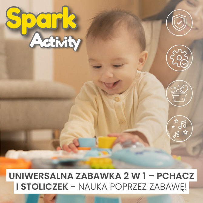 Toyz Tolóasztal 2 az 1-ben Spark Pink