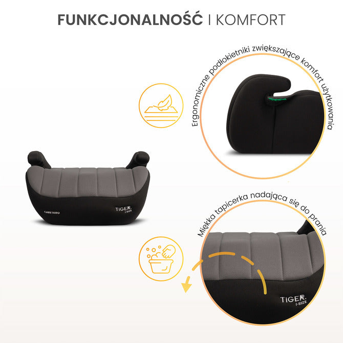 Caretero Tiger I-Size ülés kékeszöld (125-150)