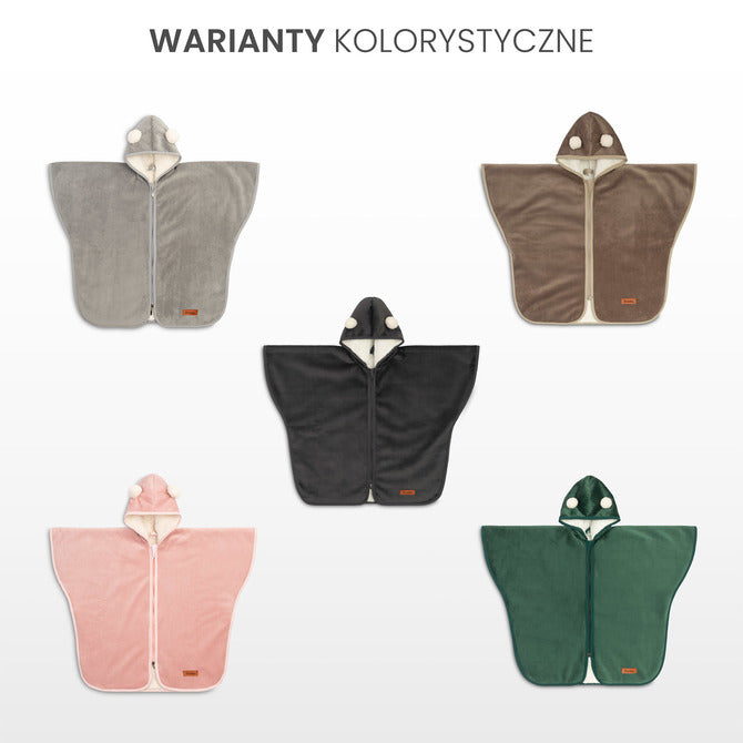 Sensillo Autósülés poncsó bézs plüss