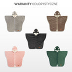 Sensillo Autósülés poncsó bézs plüss