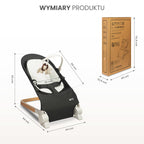 Caretero Ugrálóvár fenyőszürke