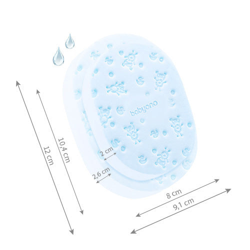 Babyono 1640/02 Fürdőszivacs Kék