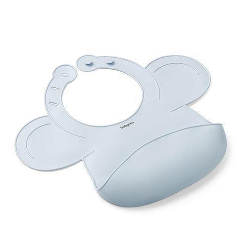 Babyono 1639/01 Szilikon előke állítható zárral, kék